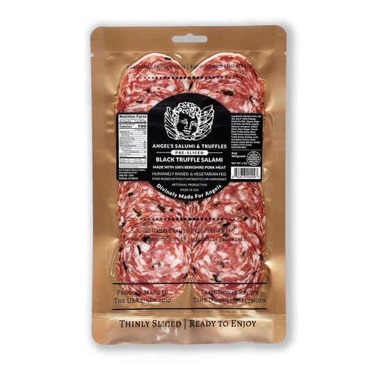 Pre-Sliced Black Truffle Salami (3oz)