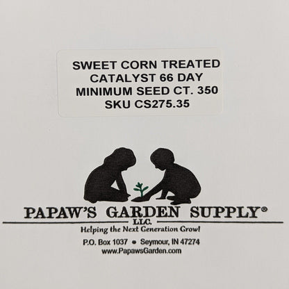 Catalyst XR Extra Early 66 DAY Treated Bicolor Sweet Corn Seeds