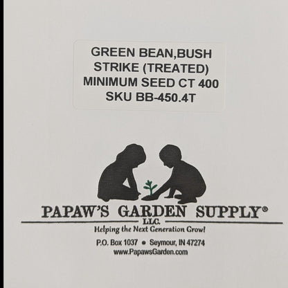 Strike Bush Green Bean Untreated and Treated Seeds