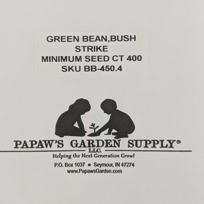 Strike Bush Green Bean Untreated and Treated Seeds
