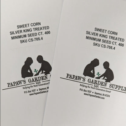 Silver King Treated Hybrid Sweet Corn Seed