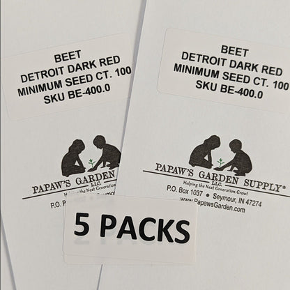 Detroit Dark Red Beet Root Seeds