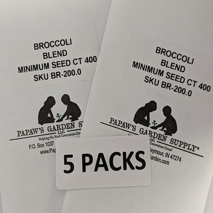 Broccoli Bargain Blend Seeds