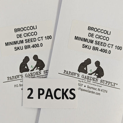 De Cicco Heirloom Broccoli Seeds