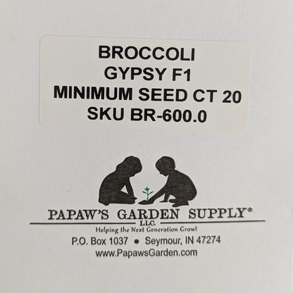 Gypsy Hybrid Broccoli Seeds