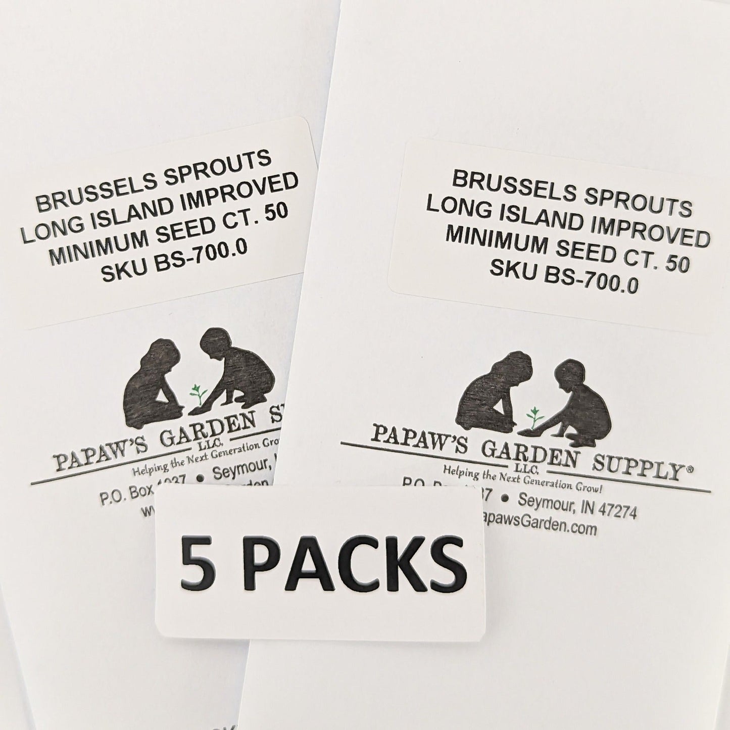 Long Island Improved Heirloom Brussels Sprouts Seeds