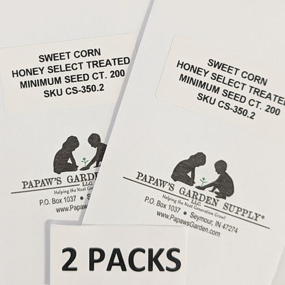 Honey Select Treated Yellow Hybrid Sweet Corn Seed