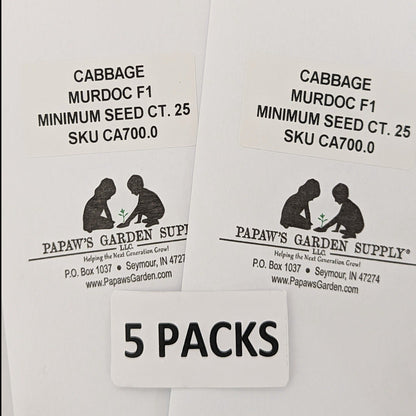Murdoc Pointed Head Cabbage Seeds