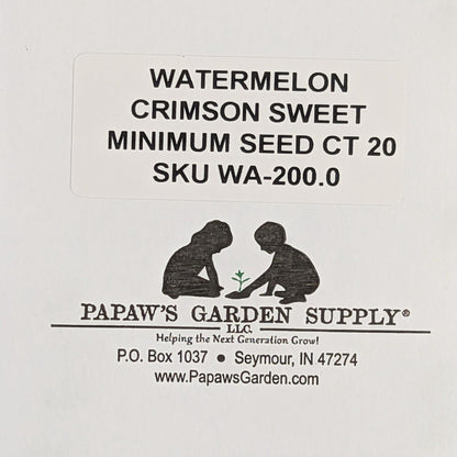 Crimson Sweet Watermelon Seeds