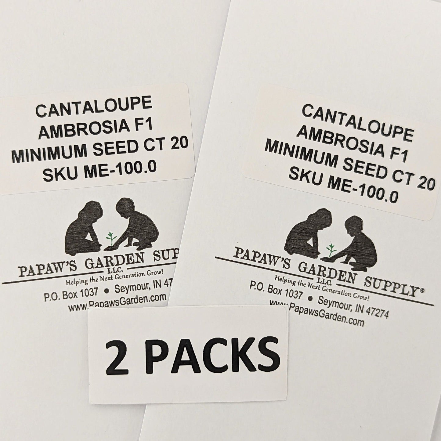 Ambrosia Hybrid Cantaloupe Seeds