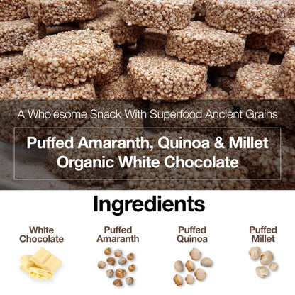 NEW White Chocolate Alegria Bites