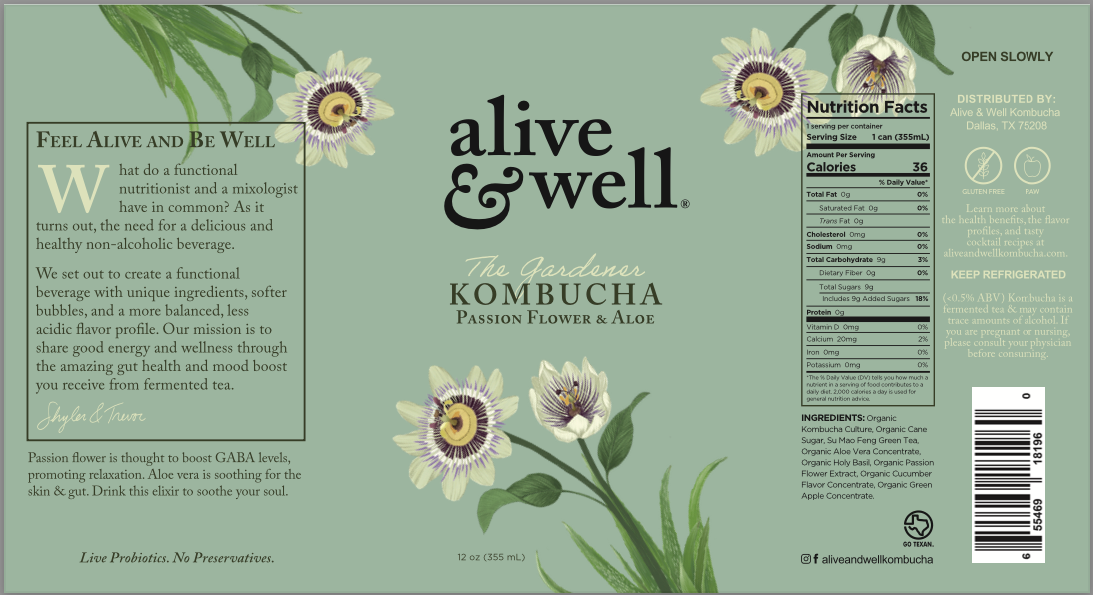 Alive & Well Passionflower & Aloe