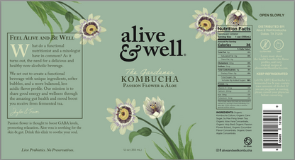 Alive & Well Passionflower & Aloe