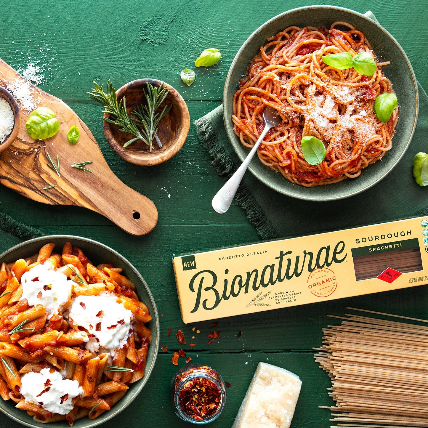 Organic Sourdough Fusilli