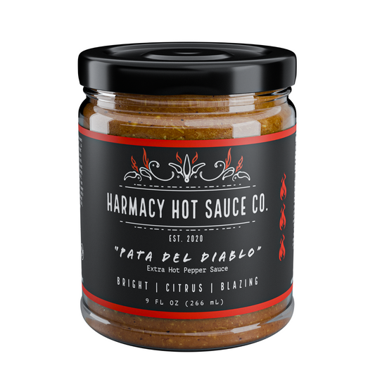 Pata del Diablo - Extra Hot Tomatillo & Clementine Pepper Sauce (9oz)