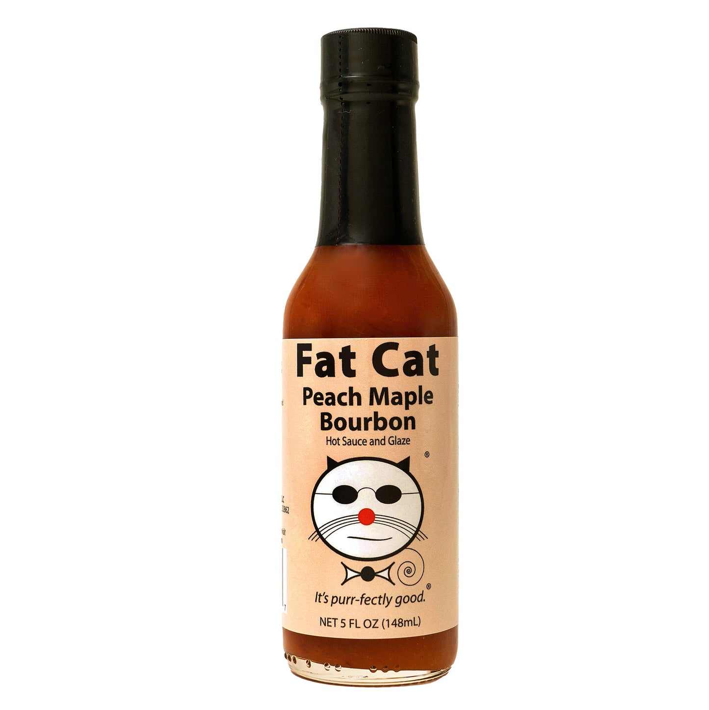 Peach Maple Bourbon Hot Sauce and Glaze