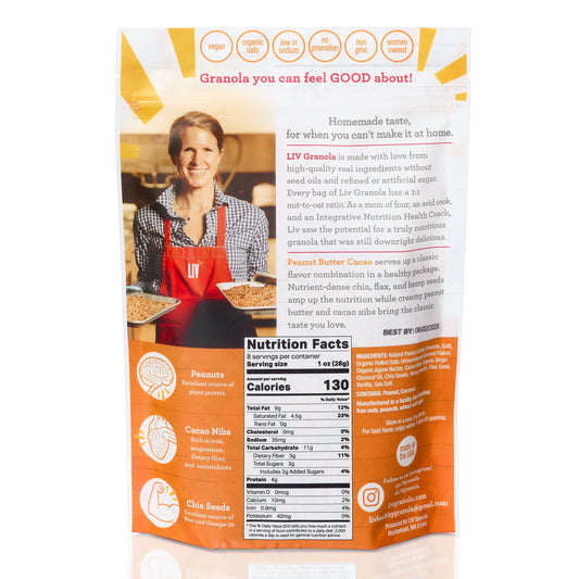 Peanut Butter Cacao Granola - Two Pack, image 2 of 4
