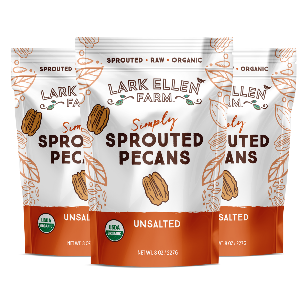 Pecans, Sprouted Organic