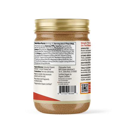 Super Crunchy Sprouted Almond Butter
