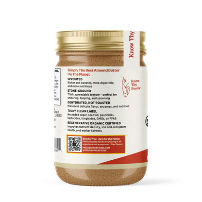 Super Crunchy Sprouted Almond Butter