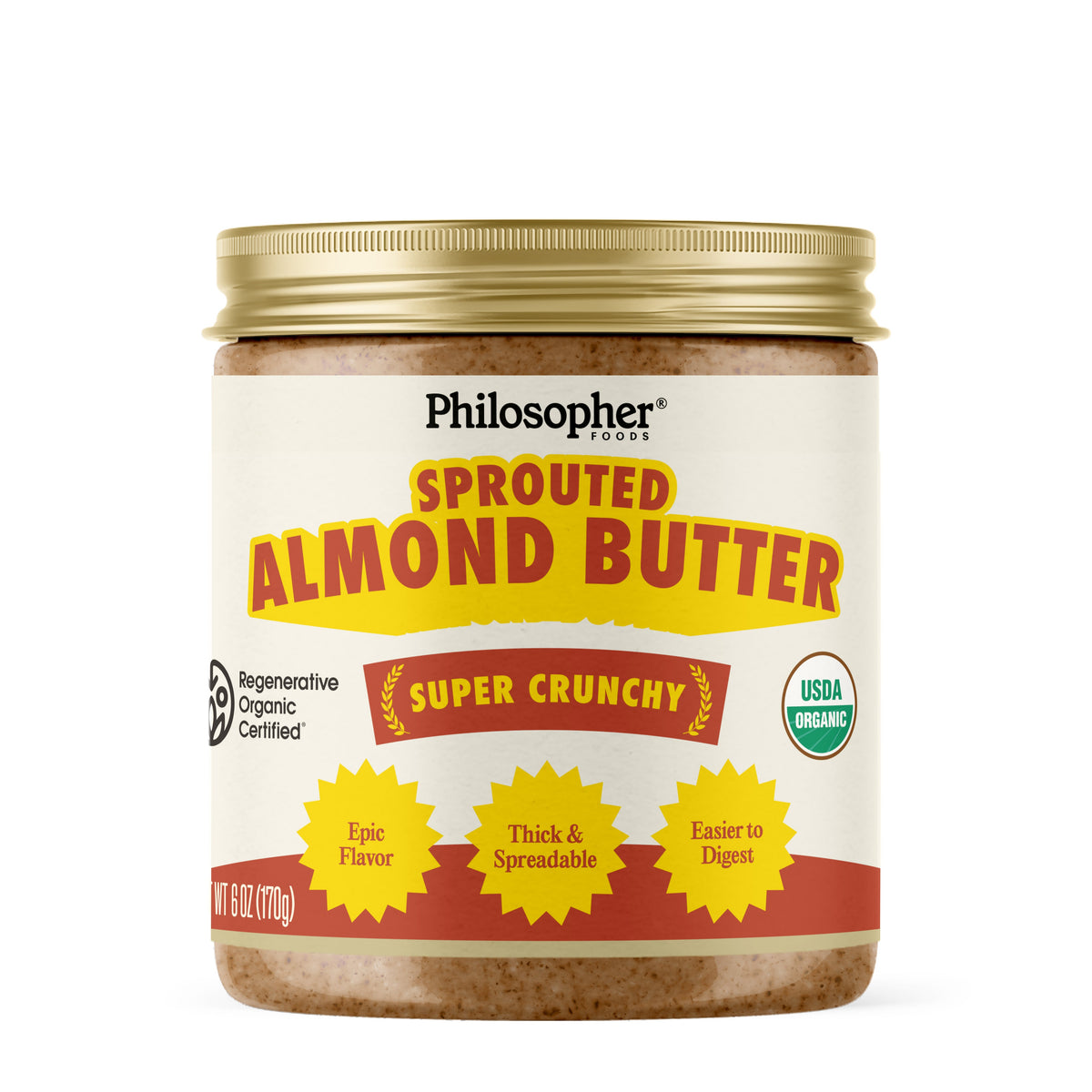 Super Crunchy Sprouted Almond Butter