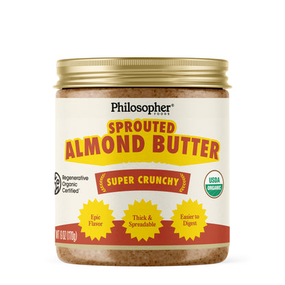 Super Crunchy Sprouted Almond Butter