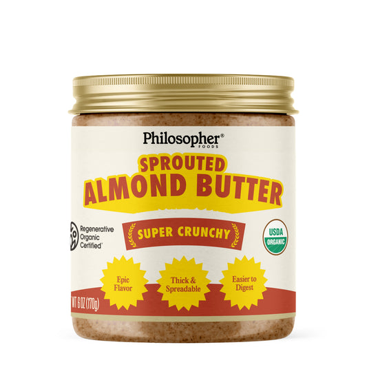 Super Crunchy Sprouted Almond Butter