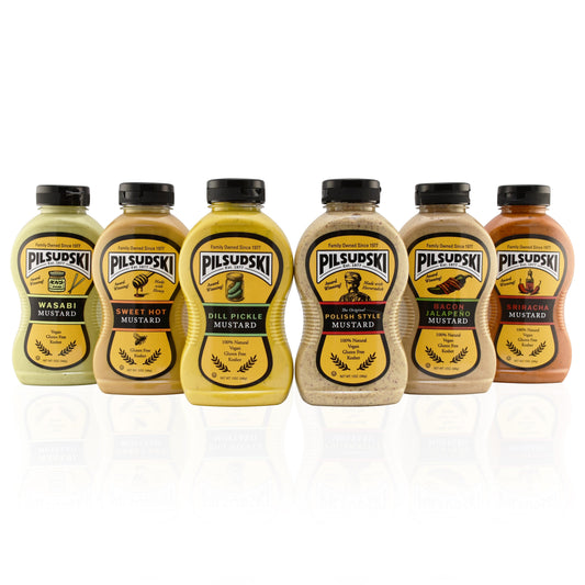 Pilsudski Mix & Match Variety Mustard Pack 12 Pack