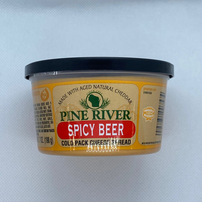 Pine River Spicy Beer Cheddar Spread, 7 oz
