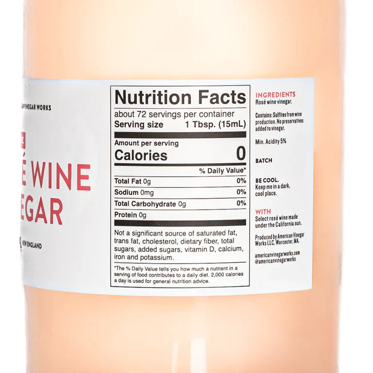 Pink Pacific Rosé Wine Vinegar