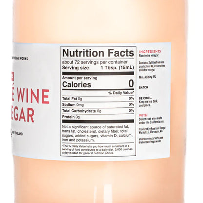 Pink Pacific Rosé Wine Vinegar