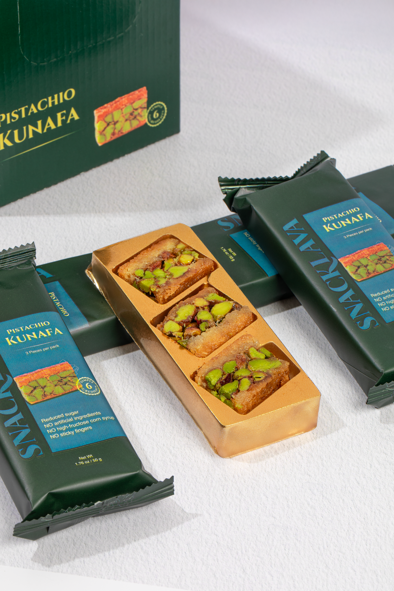 Kunafa Pistachio - Snacklava®