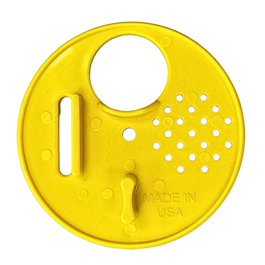 Plastic, Round Disc Entrance Reducer by Foxhound Bee Company