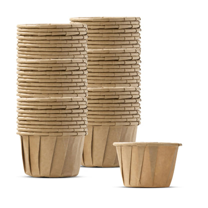 1 Oz Compostable Portion Cups (Pack of 500) Durable, FSC Certified
