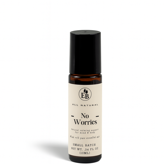 No Worries - Calming Essential Oil Roll-On, Roll On from Elderberry Boost, LLC