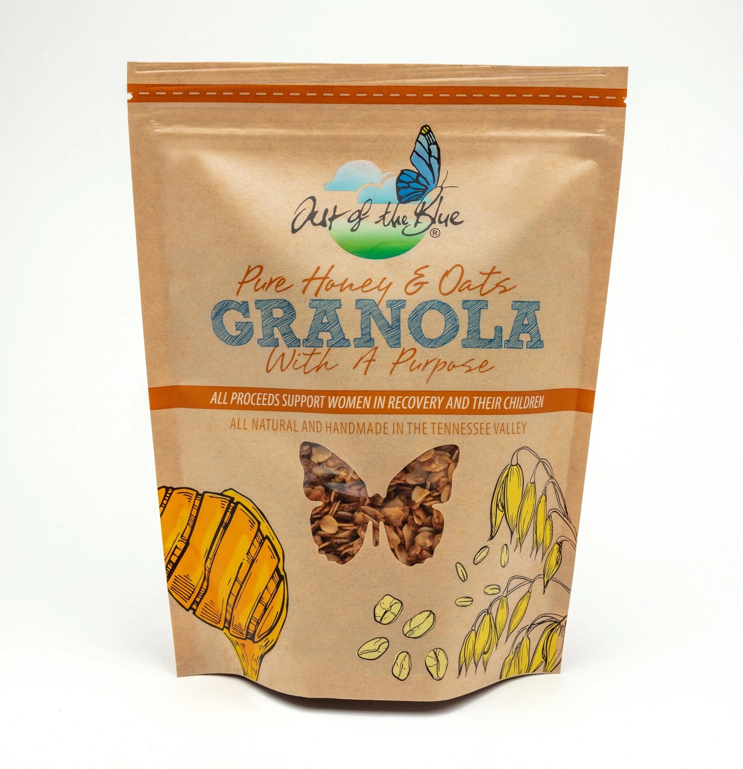 Pure Honey & Oats Granola - 12oz