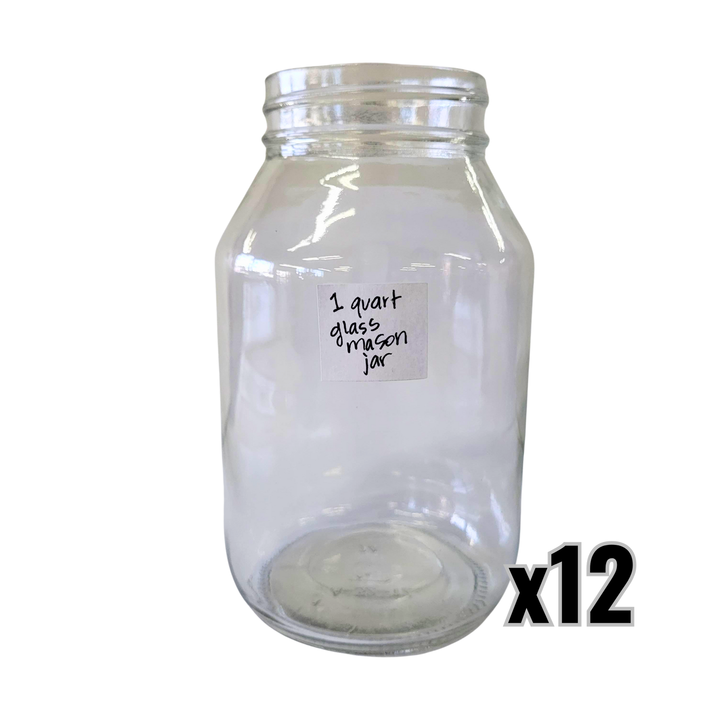 Quart Glass Mason Jar - 32 oz