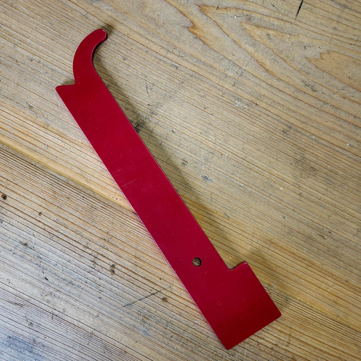 Red Heavy Duty J Hook Hive Tool, image 3 of 6