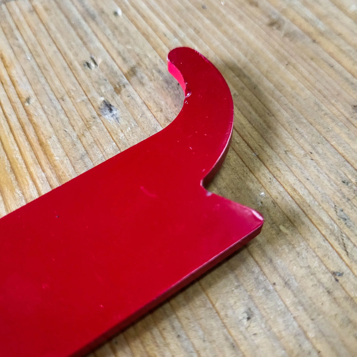 Red Heavy Duty J Hook Hive Tool, image 6 of 6