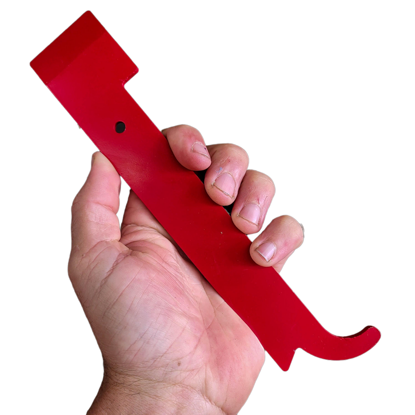 Red Heavy Duty J Hook Hive Tool