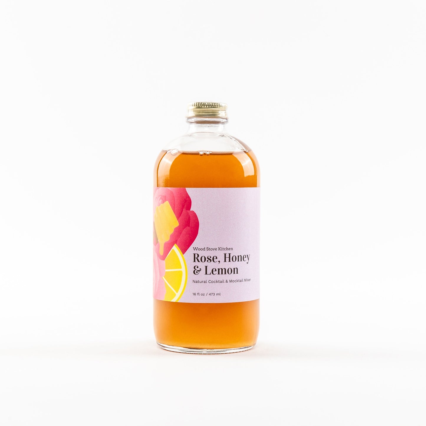 Rose, Honey & Lemon Cocktail-Mocktail Mixer, 16 fl oz