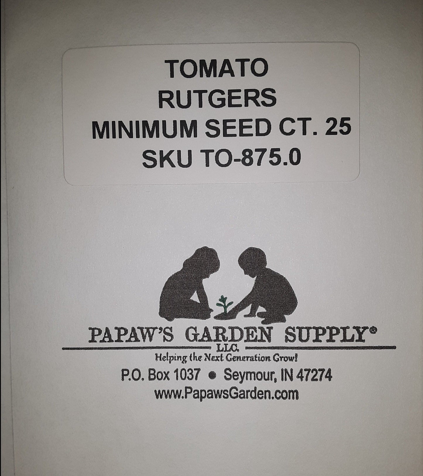 Rutgers Heirloom Tomato Seeds