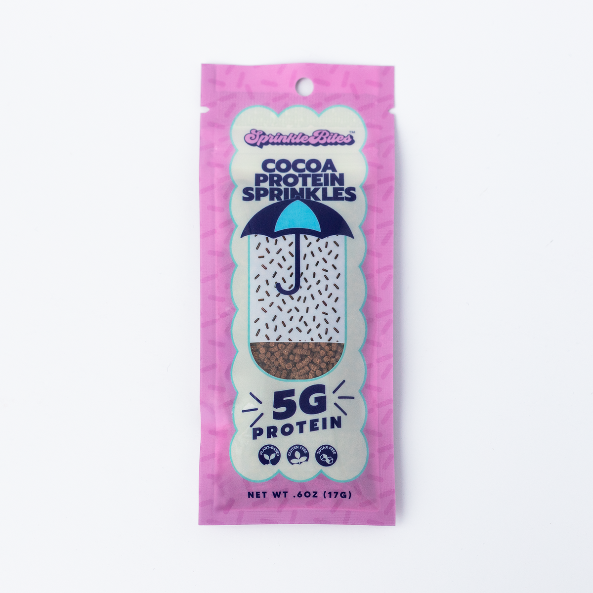 Cocoa SprinkleBites™ (10-Pack) | Chocolate Protein Sprinkles, Plant-Based, Sugar-Free, image 6 of 6