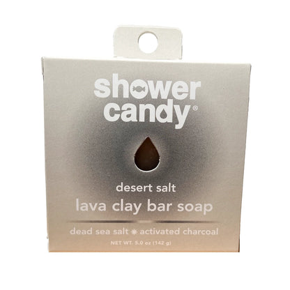 Desert Salt Body Wash Bar – Detox with Lava Clay & Minerals