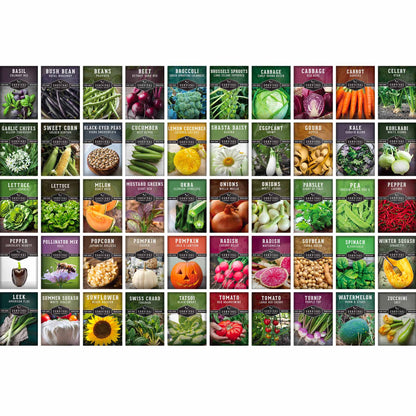 Homestead Garden Collection – 50 Essential Seeds for Self-Reliant Living