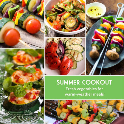 Barbecue Vegetable Seed Collection – 6 Heirloom Grilling Favorites for Summer Cookouts
