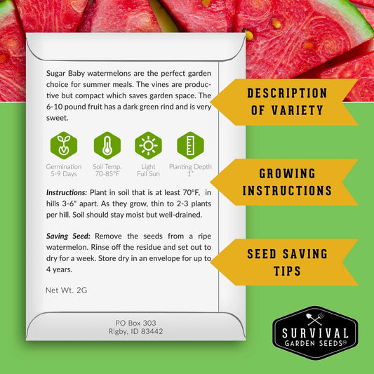 Drought-Tolerant Vegetable Seeds Variety Pack – 10 Heat-Resilient, Full-Sun Garden Favorites for Dry Climate Growing