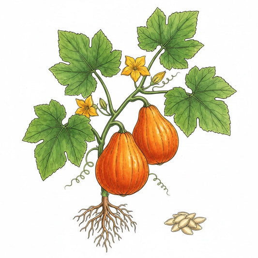 SQUASH Seeds, Golden Delicious