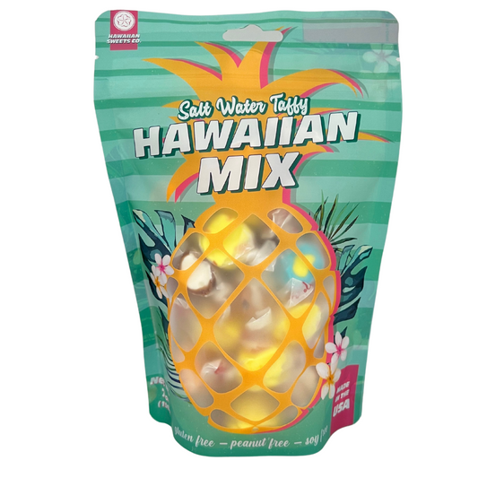 Hawaiian Sweets Co. Salt Water Taffy Candy - Hawaiian Mix