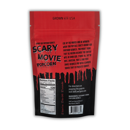 Scary Movie Popcorn - Bloody Red Popcorn Kernels